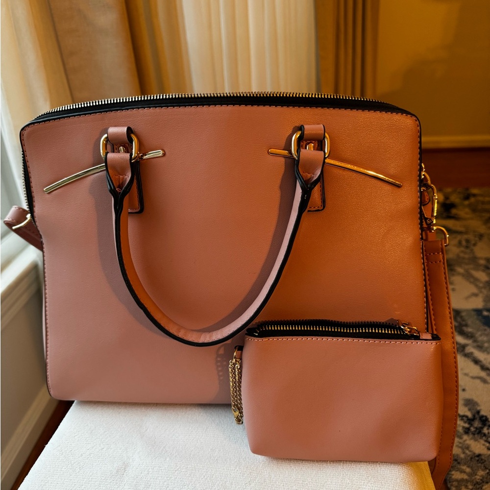 Dusty Rose Handbag Set